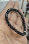 6 mm Black Agate - Natural Stone Bracelet - 2