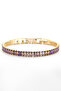 Women's VIP Waterway Non Tarnish 5mm Purple Baguette Bracelet