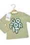 Baby Boy Cotton Thin Long Sleeve T-shirt - 4