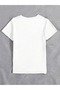 Women's White 5-Piece Dog Printed Oversize T-shirt - 2