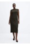 Textured dress with slits - 6