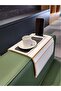 Armrest Tray Mdf 8 mm |   Non-Slip Medium Area |   Cup Holder and Phone Stand |   50X27.8 Seat Top