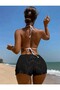 Openwork Model Waist Tie Shorts - 2