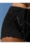 Openwork Model Waist Tie Shorts - 3
