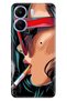 Xiaomi Poco C65 Compatible Case Patterned Printed Silicone Cool Girl
