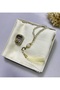 Gazelle Religious Set Head Scarf Pearl Rosary Zikir Matik - 3