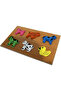 AHŞAP PUZZLE HAYVANLAR BEMİ