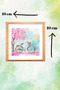 8 Piece Wood Frame Look Decorative Mdf Painting Set, Home, Living Room Office Wall Paintings - 3