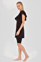 Semi-Covered Swimsuit with Zero Sleeve and Lapis Flywheel Detail - 6