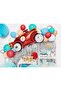 Racing Cars Themed Retro Formula Racing Car Red Foil Balloon 93 cm