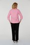 Women's Large Size Chain Detailed Cotton Shirt - 4