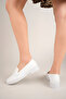 Women's Light Comfortable Loafers abb.805 White - 3