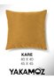 BALPETTI YELLOW KIRLENT PILLOW CASE VELVET TOUCH SERIES WITH VELVET LOOK - 6