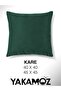 EMERAL GREEN LAMELET, PILLOW CASE VELVET TOUCH SERIES WITH VELVET LOOK - 6