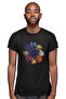 Dragons Black Unisex Sleeveless T-Shirt Cut Out Sleeve T-Shirt - 3