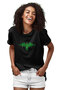 Circassian-Ingushetia Black Unisex T-Shirt T-Shirt - 2