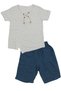 Summer Muslin Baby Boy & Kids Bottom Top Set Comfortable Loose Fit 100% Cotton Woven Fabric Set of 2