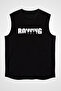 Kürek Black Unisex Sleeveless T-Shirt Cut Sleeve T-Shirt