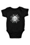 Güneş Black Unisex Baby Body - Bodysuit