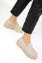 Bej Women's Loafer Shoes 17762 - 2