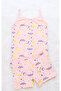 Girl's Printed Double Pack Cotton Boxer Set - 6