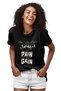 No Pain No Gain Black Unisex Kids T-Shirt T-Shirt - 2