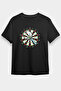 Dart Black Unisex Sleeveless T-Shirt Cut Out Sleeve T-Shirt