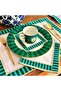 Candy Series Green Checkered Linen Serving Napkin (2 Pieces) - 4