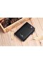 Genuine Luxury Leather Black Men's Wallet - Men's Wallet Card Holder - 2