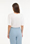 W-Bonan T-Sh 4Fx Ecru Women's Short Sleeve T-Shirt - 2