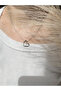316L Steel Silver Color Heart Model Women's Necklace - 3