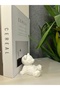 Decorative Concrete Teddy Bear Book Holder, Phone Holder 8 cm - 3