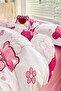 Children's Duvet Cover Set with Single Elastic Sheet, Natural Healthy Cotton, Ranforce Bear Panda Patterned - 6