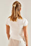 Women's Striped Ribbed Camisole Double Blouse60201023 - 8