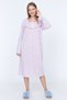 Mother, Combed Cotton Hospital Nightgown Two Yarn, Winter Oversize Comfortable Fit Nightgown