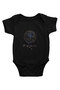 Mercury Drawing Black Unisex Baby Bodysuit - Zıbın