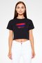 Armenia - Armenia Black Unisex Crop Top T-Shirt T-Shirt