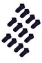 Unisex Bamboo Kids Booties Socks Pack of 12