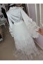 Maternity Morning Dress with Tail - 8