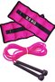 Hand And Ankle Weight 2x0.5 Kg Sandbag Weight Set Jump Rope Conditioning Sports Equipment Pink - 8