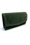 Green Nubuck Women's Evening Dress Bag - 4