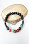 7 Chakra Natural Stone Chakra Balance Bracelet Onyx, Turquoise, Aventurine, Tiger Eye, Agate, Azurite, Quartz, - 6
