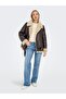 New Lis Faux Leather Avıtor Women's Jacket15300262 - 4