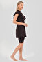 Semi-Covered Swimsuit with Zero Sleeve and Lapis Flywheel Detail - 4