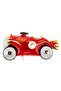 Racing Cars Themed Retro Formula Racing Car Red Foil Balloon 93 cm - 3