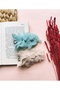 Clip Buckle Tulle Detailed Set of 2