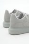 Unisex Ice Suede Comfortable Fit High Sole Lace-Up Sports Shoes - 5