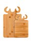 Samba - Double Cutting Serving Board Bamboo - 2