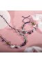 Aquarius Natural Stone Natural Macrame Necklace Bracelet Set - 5