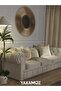 KUMSAL BEIGE KIRLENT, PILLOW CASE VELVET LOOKING VELVET TOUCH SERIES - 3